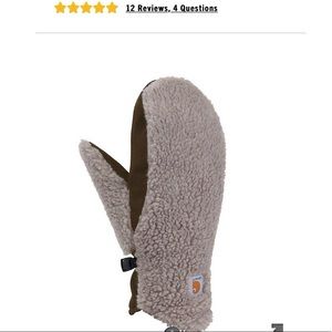 Carhartt Sherpa mittens
